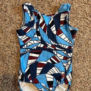 Plum practice wear leotard!